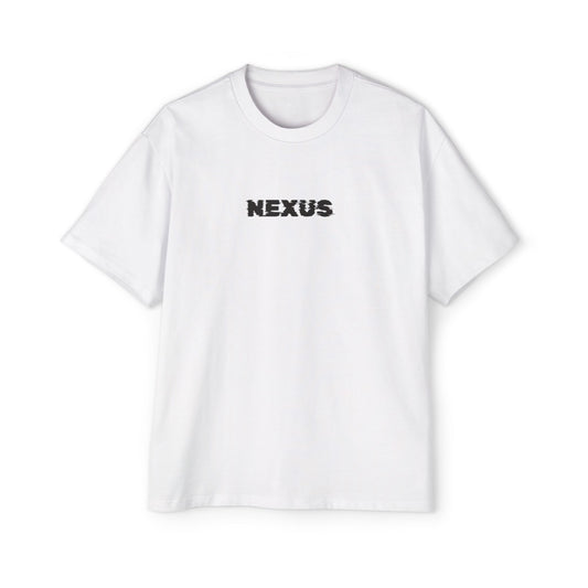 Nexus Heavy Oversized Tee - Bold Graphic T-Shirt for Statement Style