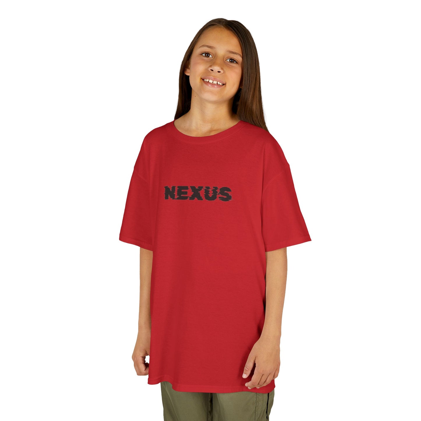 NEXUS Kids Heavy Cotton Tee - Stylish and Comfortable Youth T-Shirt