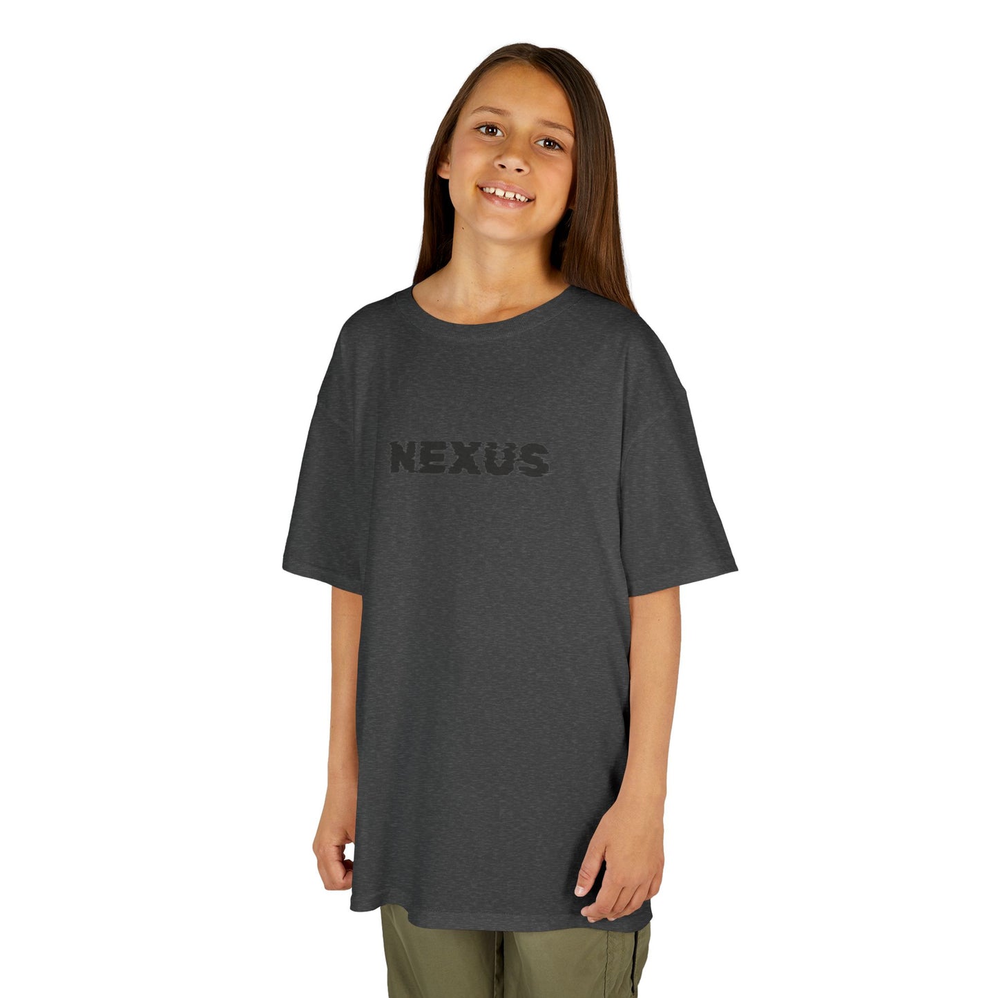 NEXUS Kids Heavy Cotton Tee - Stylish and Comfortable Youth T-Shirt