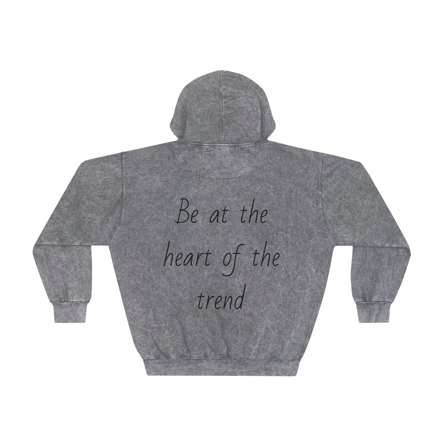 Nexus Unisex Mineral Wash Hoodie - Trendy Comfort Wear for Casual Style