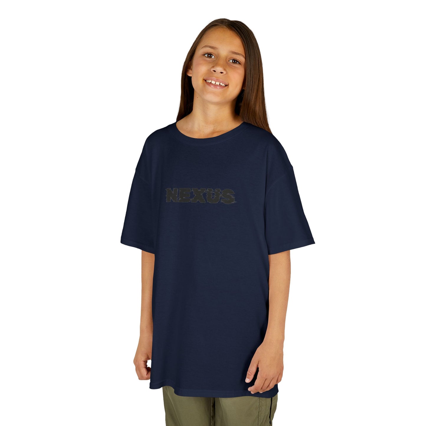 NEXUS Kids Heavy Cotton Tee - Stylish and Comfortable Youth T-Shirt