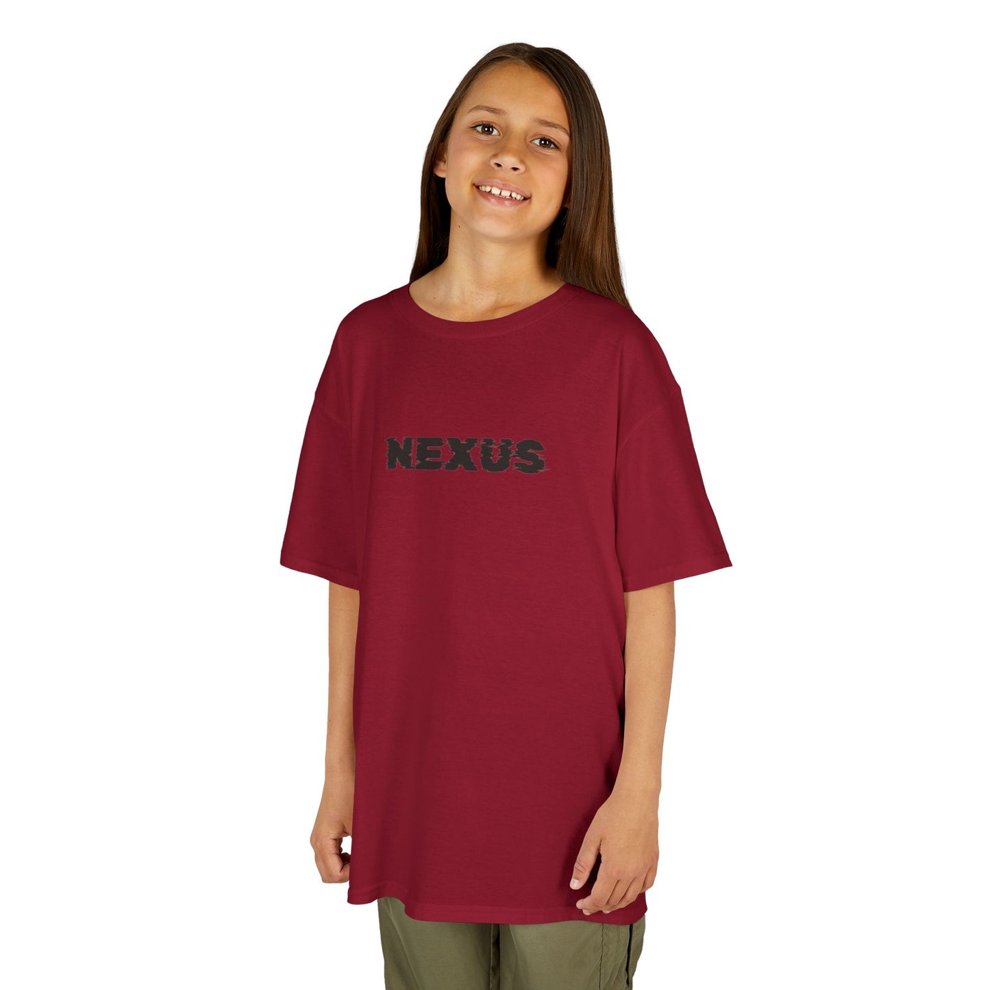 NEXUS Kids Heavy Cotton Tee - Stylish and Comfortable Youth T-Shirt